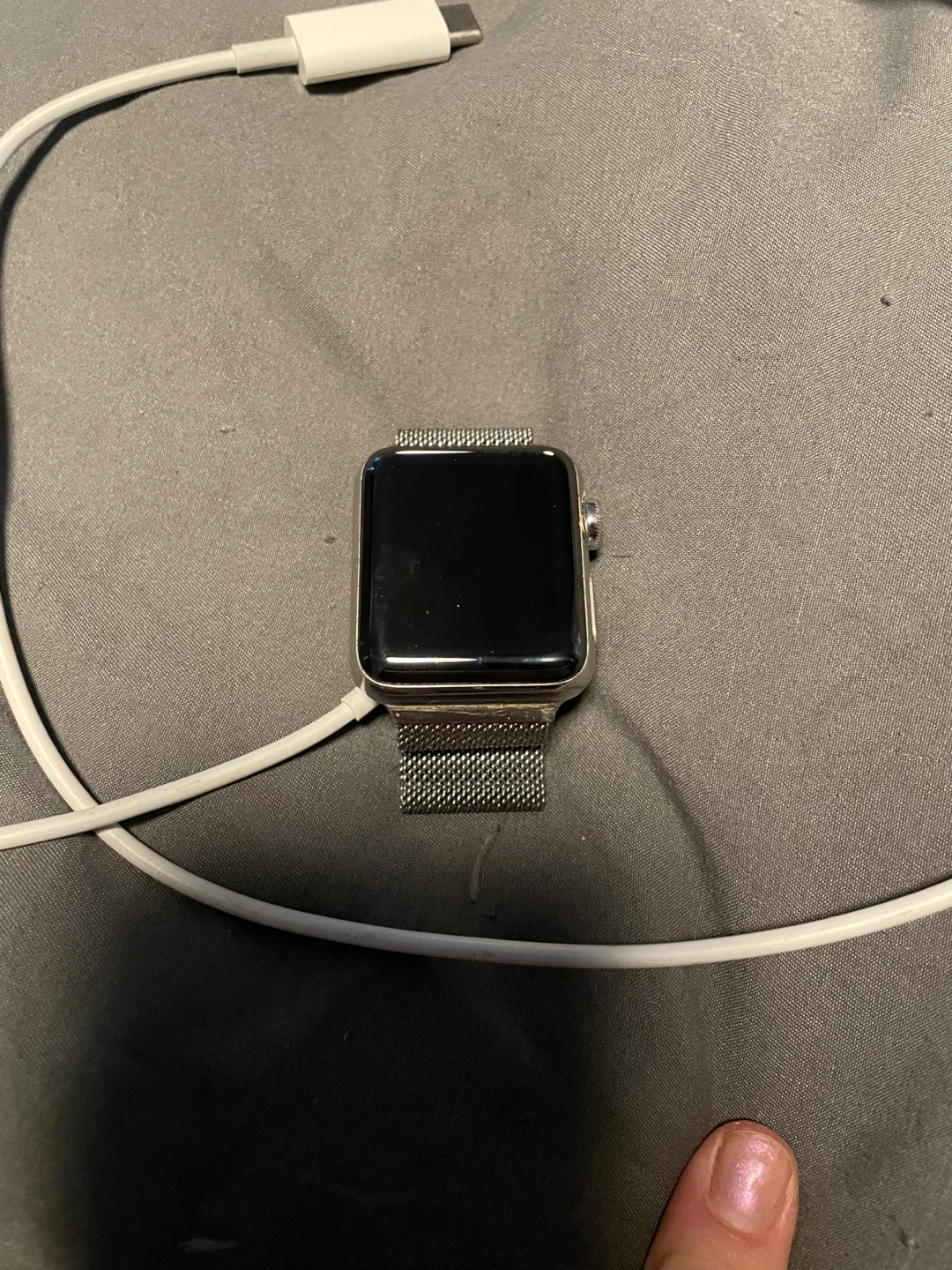 Apple Watch Series 2 - Silver Aluminum Case with Milanese Loop