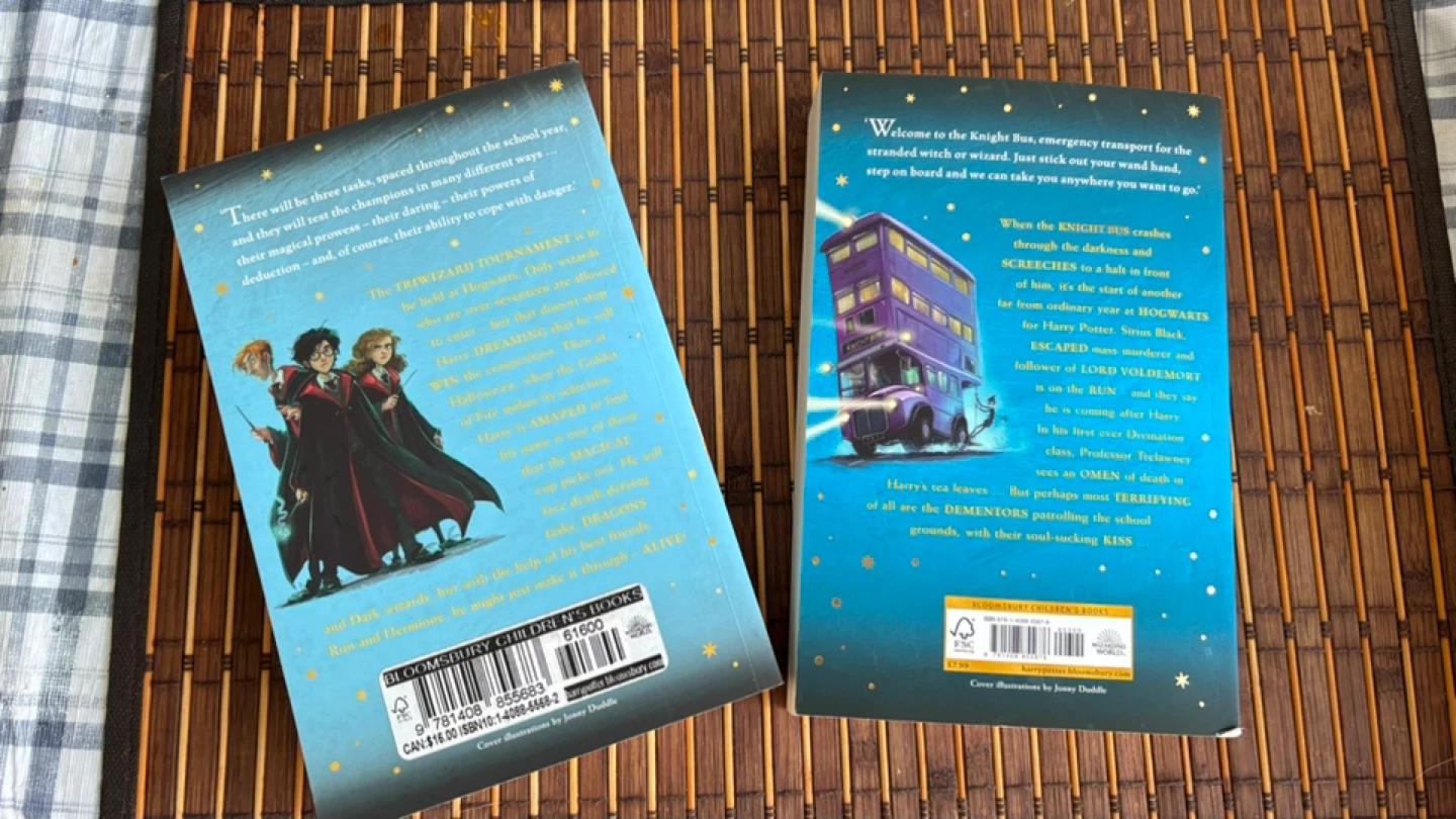 Harry Potter Book Bundle - Goblet of Fire & Prisoner of Azkaban - photo 2