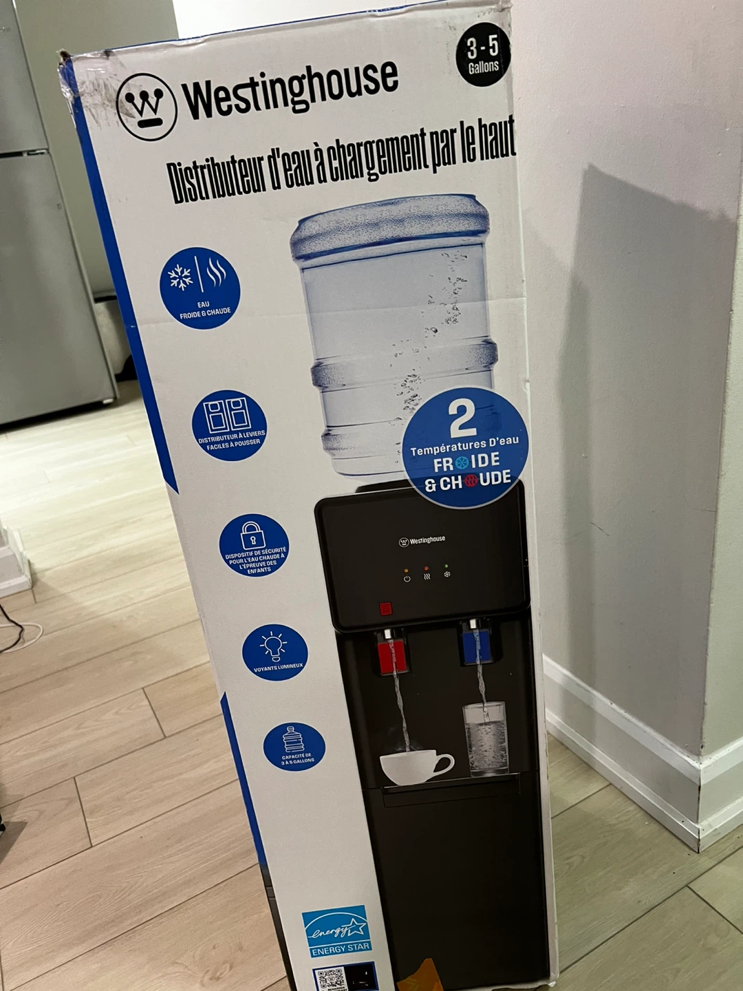 Westinghouse Water Dispenser - 3-5 Gallons