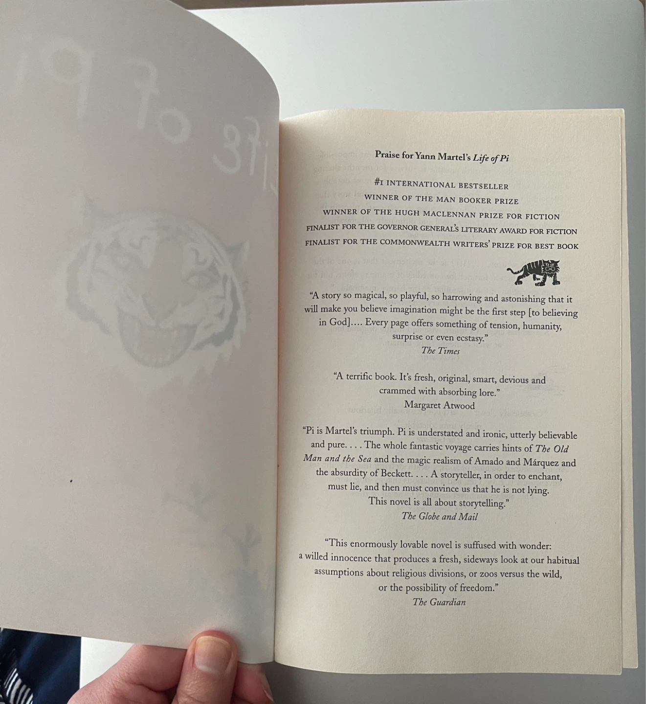Life of Pi Book - photo 2