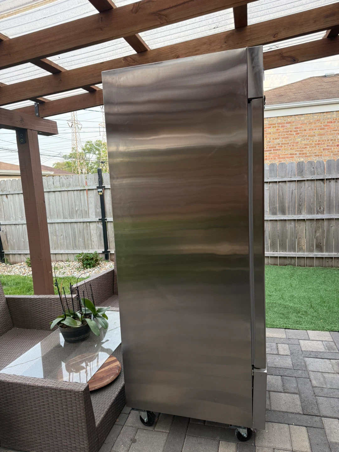 Sir Lawrence Stainless Steel Commercial Refrigerator - photo 2