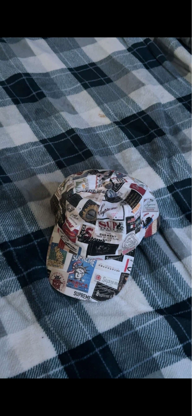 Supreme All Over Print Hat