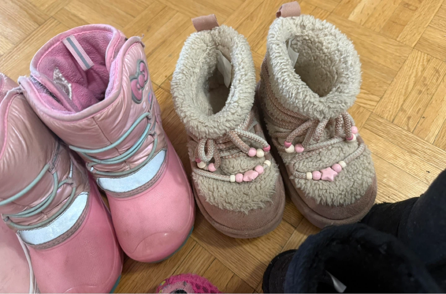 Bundle of Girls' Shoes  toddler 9-10 size - photo 4