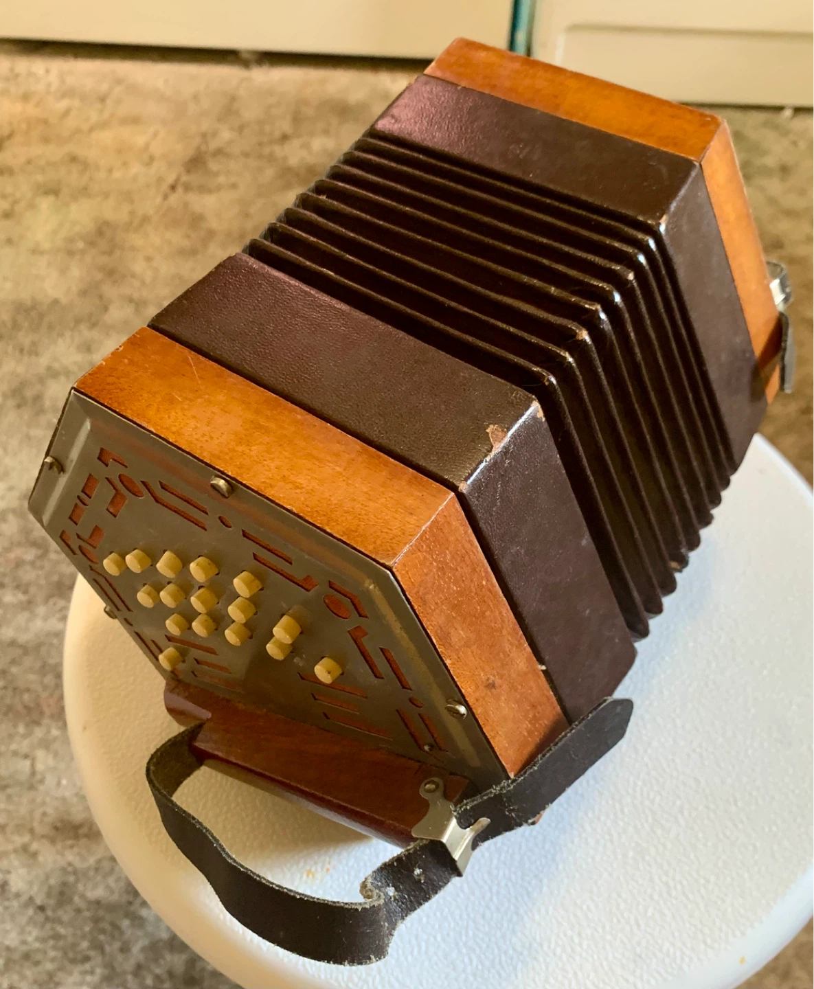 Vintage Accordion Concertina