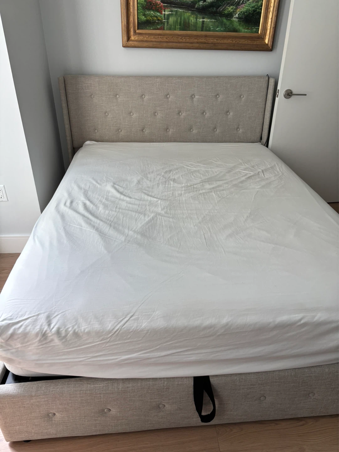 Allewie Queen Size Lift Up Storage Bed - photo 4