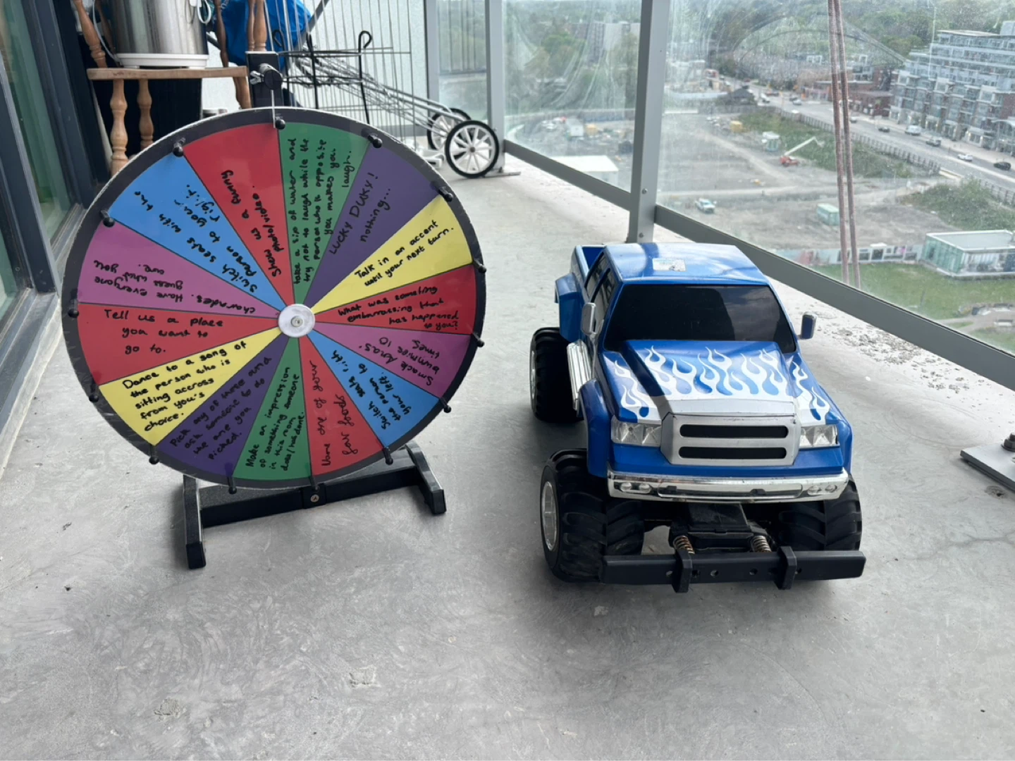 Kids Monster Truck plus spinning wherl