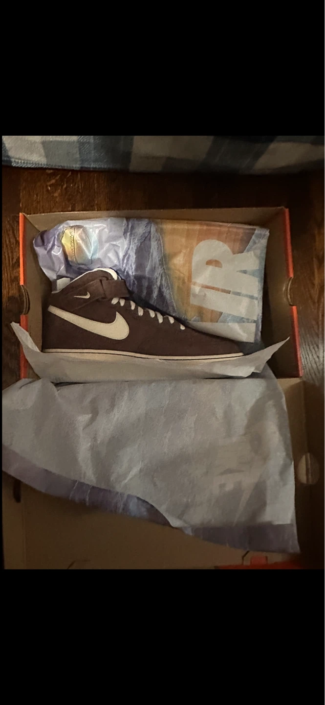Air Force 1 mid chocolate