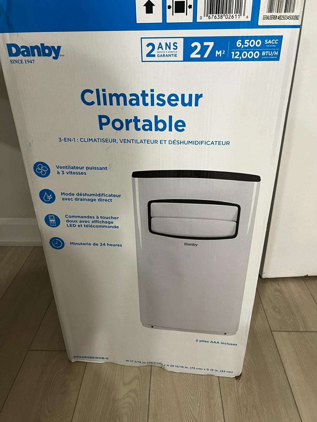 Danby Portable Air Conditioner