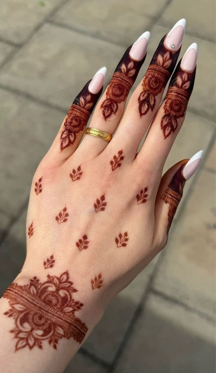 Trendy mehendi design - photo 3