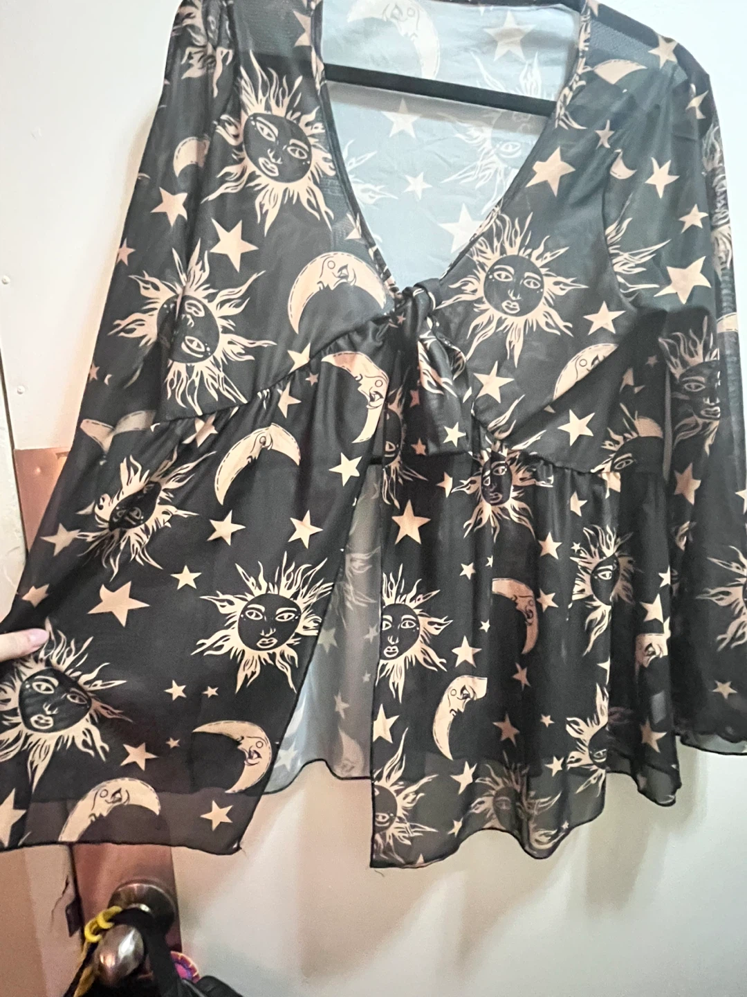 Whimsigoth XL / XXL Sheer Top - photo 4