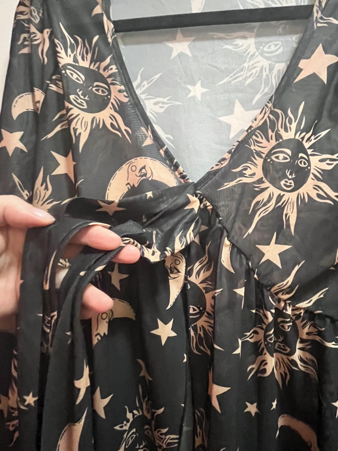 Whimsigoth XL / XXL Sheer Top - photo 5