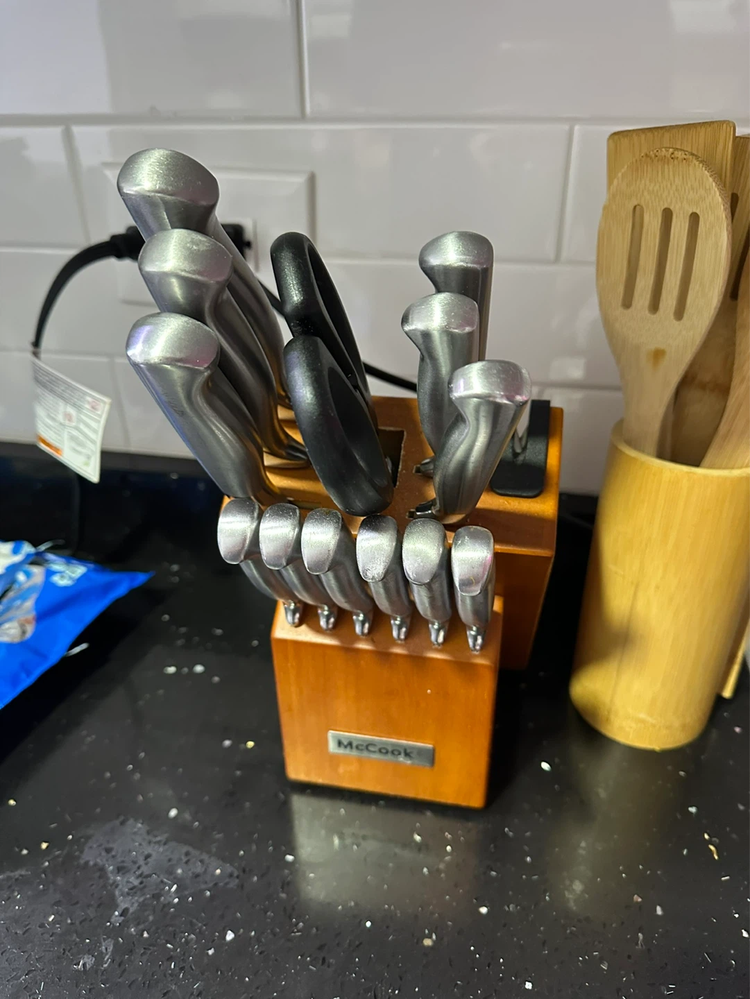 McCook Knife Set with Wooden Block