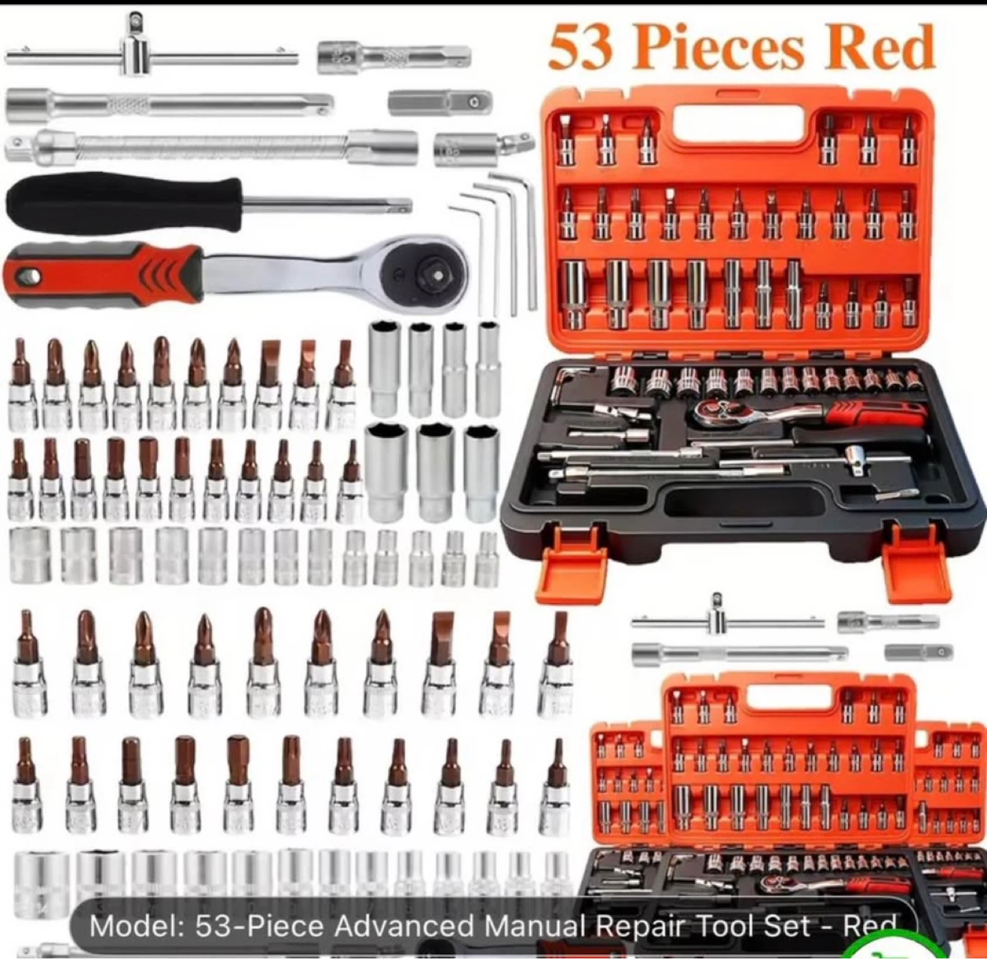 53 Piece Socket and Wrench Set - photo 3
