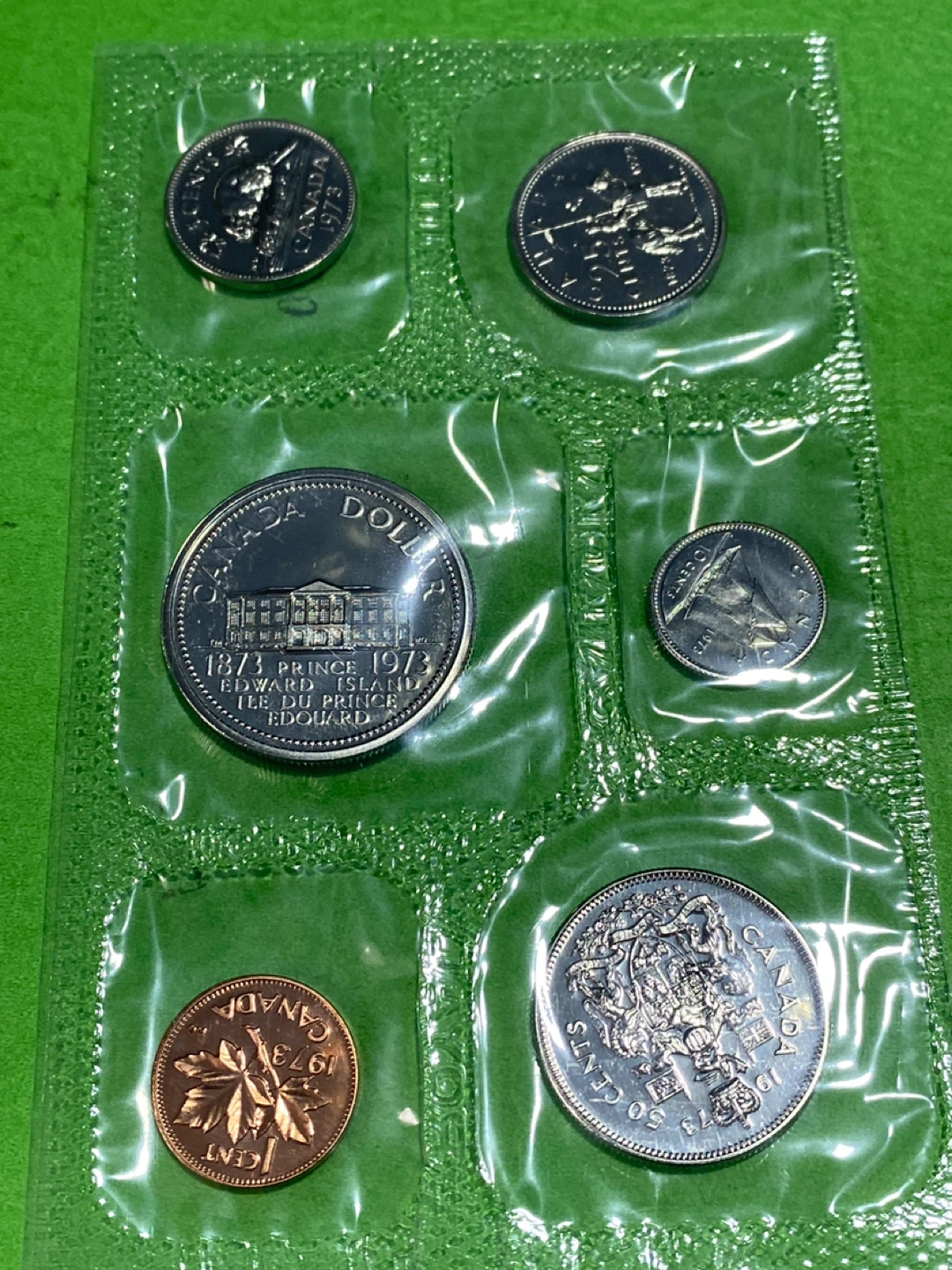 1973 Canadian Coinage Collection - photo 3