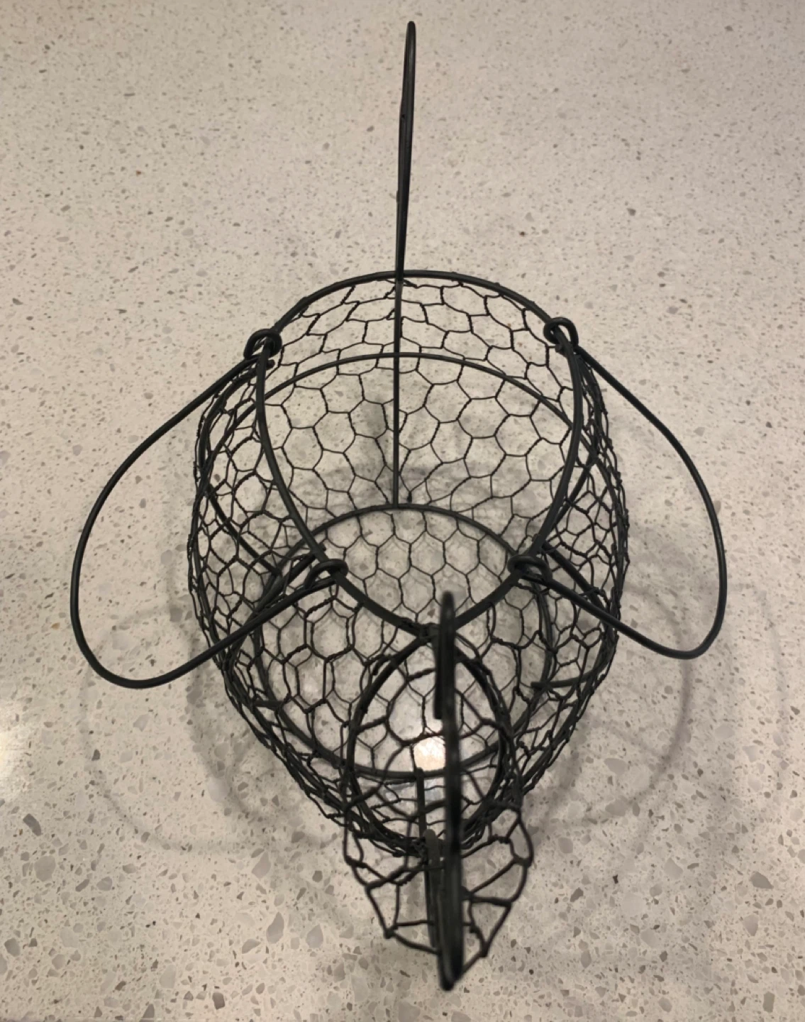 Wire Chicken Egg Basket - photo 3