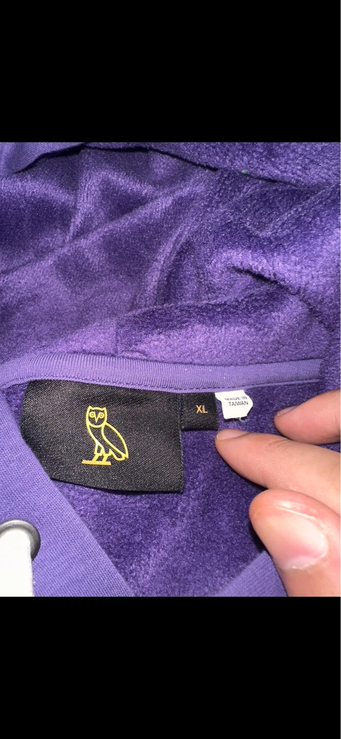 OVO Owl Hoodie XL Purple - photo 2