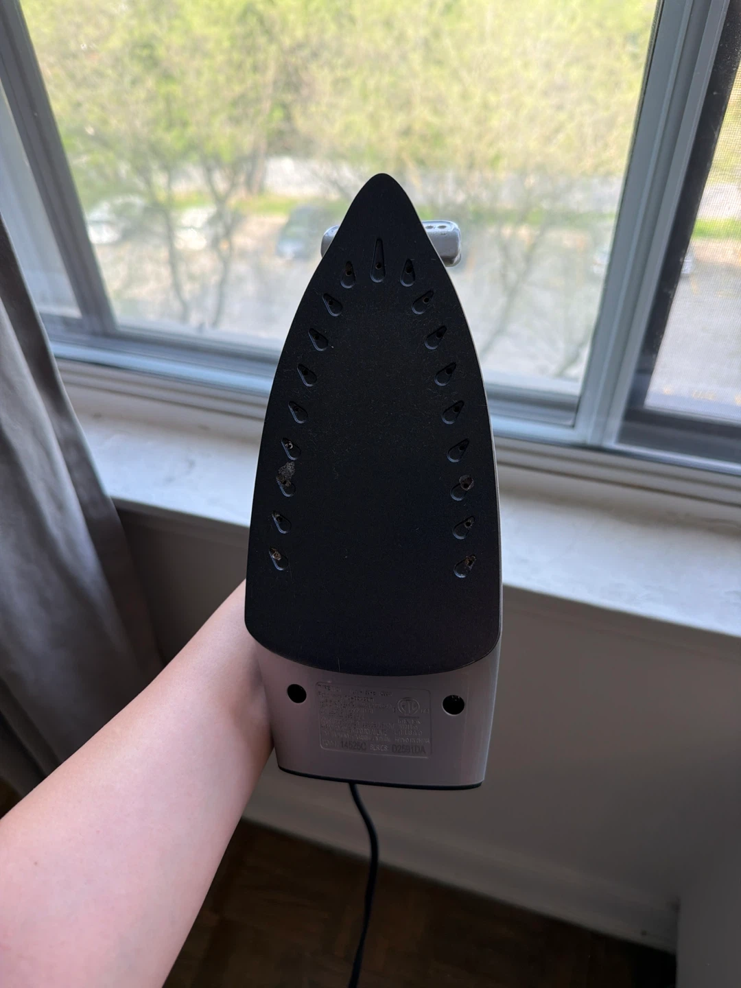 Black and Blue Steam Iron - photo 3