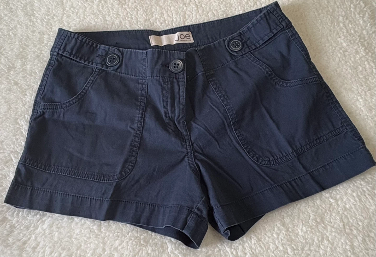 Joe Fresh Navy Blue Shorts Size 8