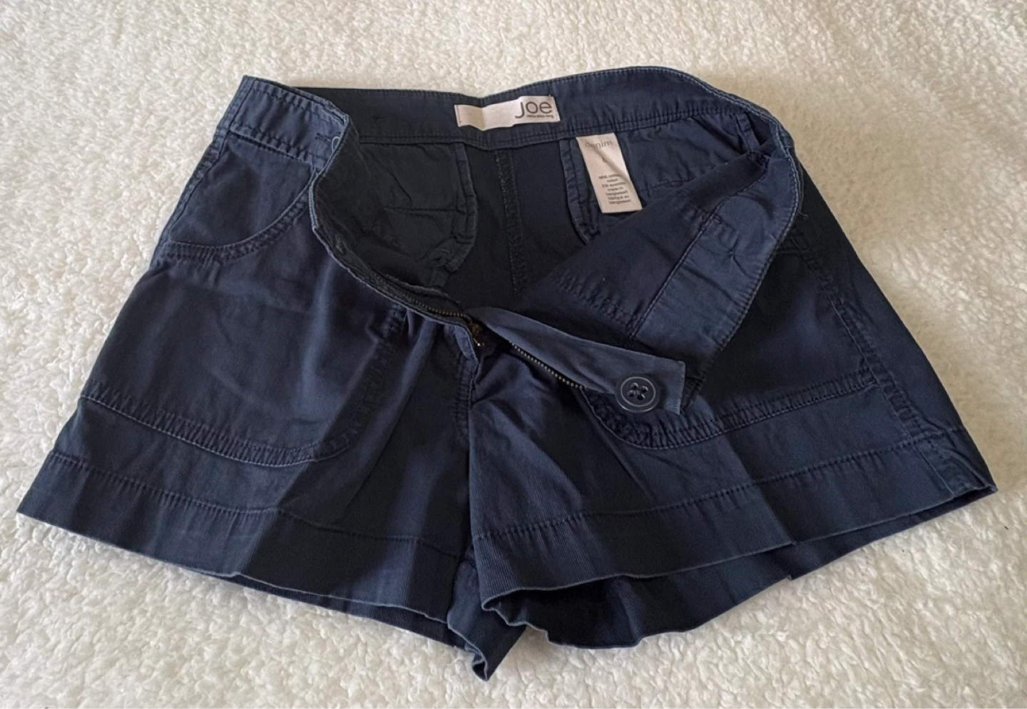 Joe Fresh Navy Blue Shorts Size 8 - photo 3