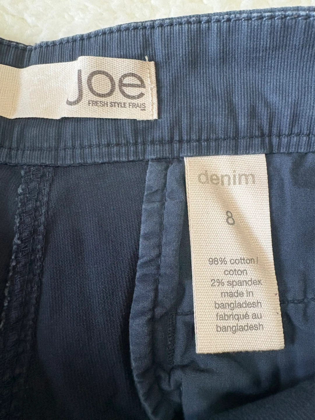 Joe Fresh Navy Blue Shorts Size 8 - photo 4