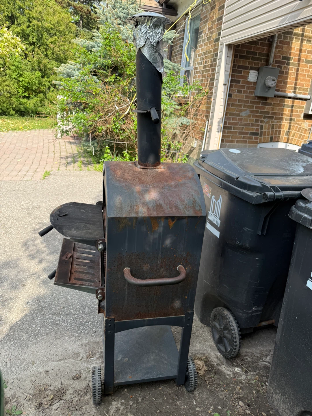 Multi-purpose outdoor fire pit and oven - photo 4