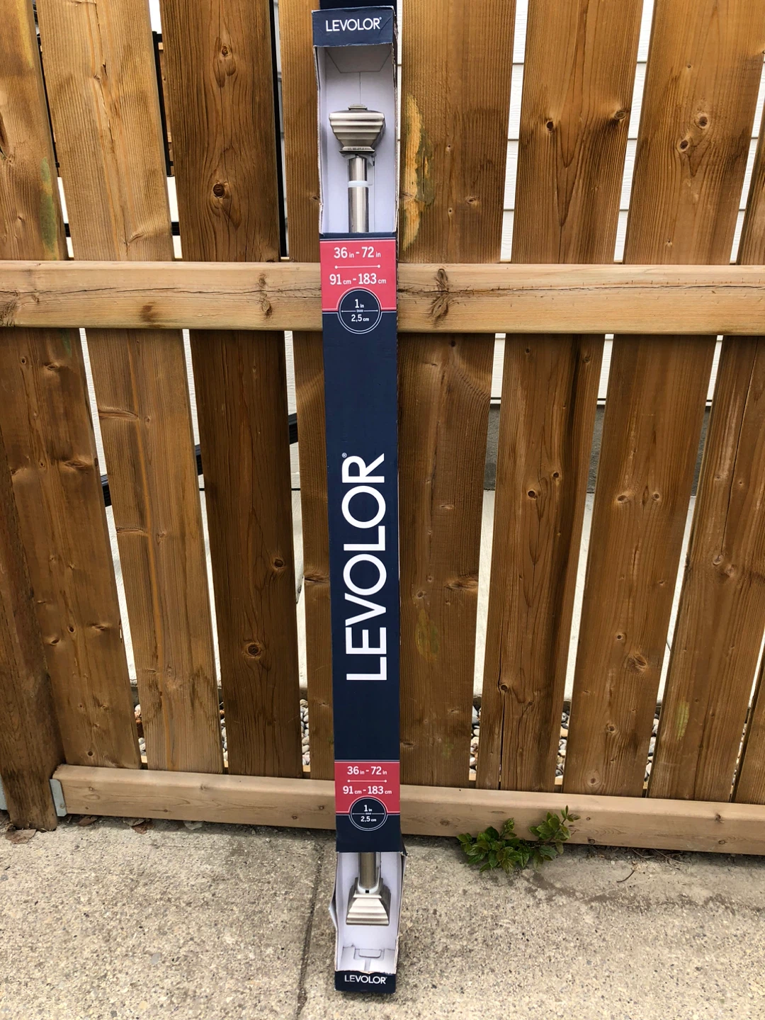 Levolor drapery Rod