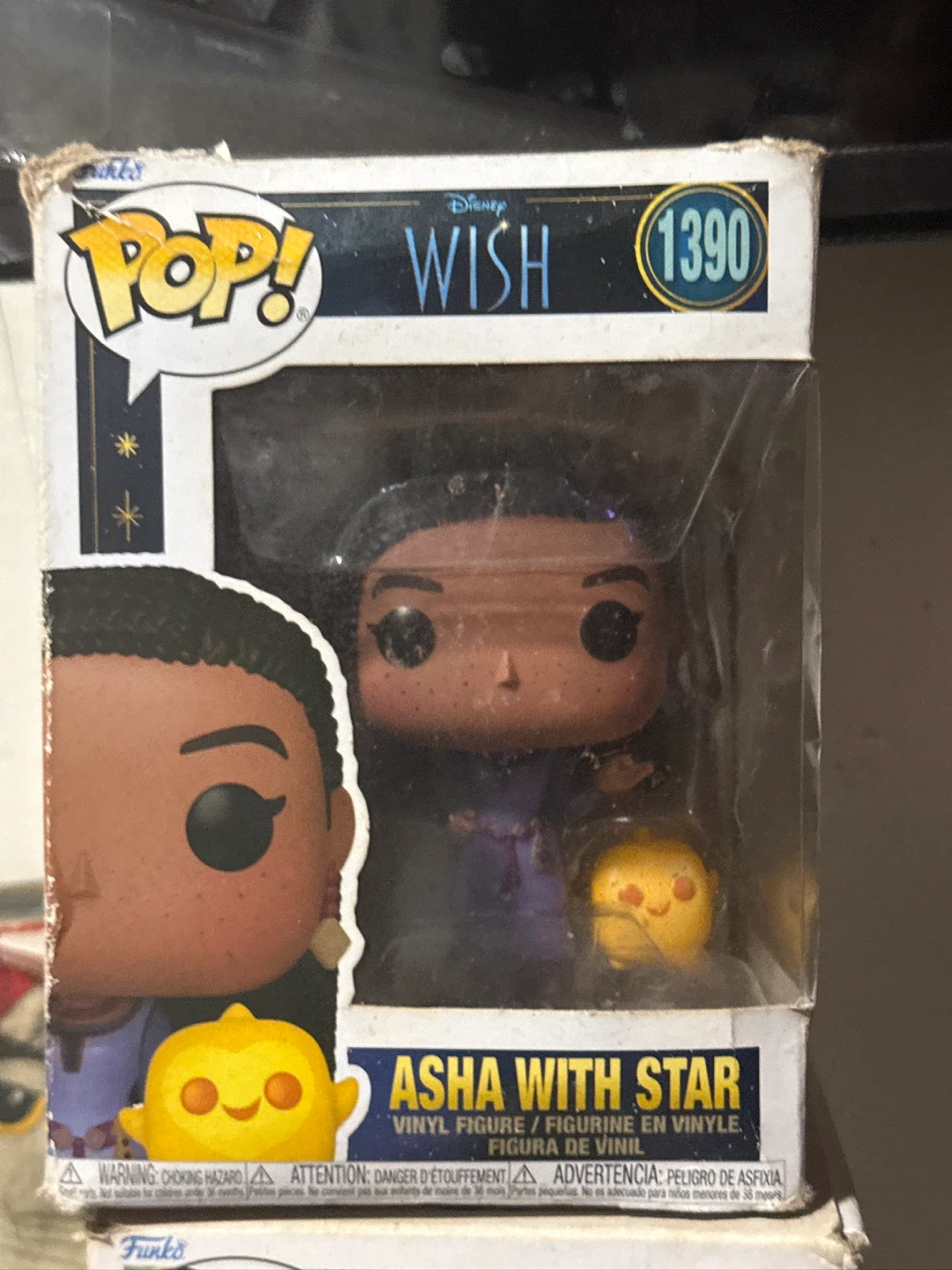 Funko Pop! Disney Wish Asha with Star 1390 Vinyl Figure