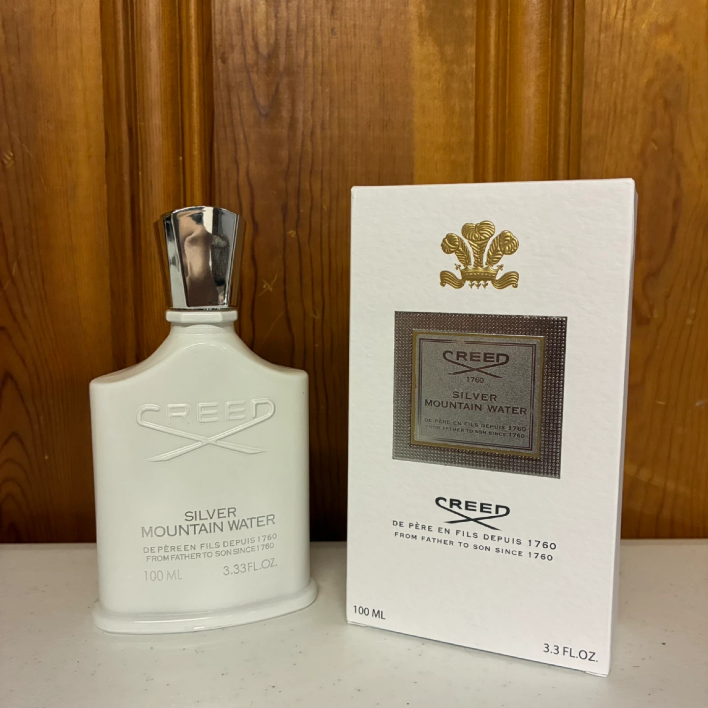 New ✨ Creed Silver Mountain Water 3.3oz / 100ML Cologne 🔥