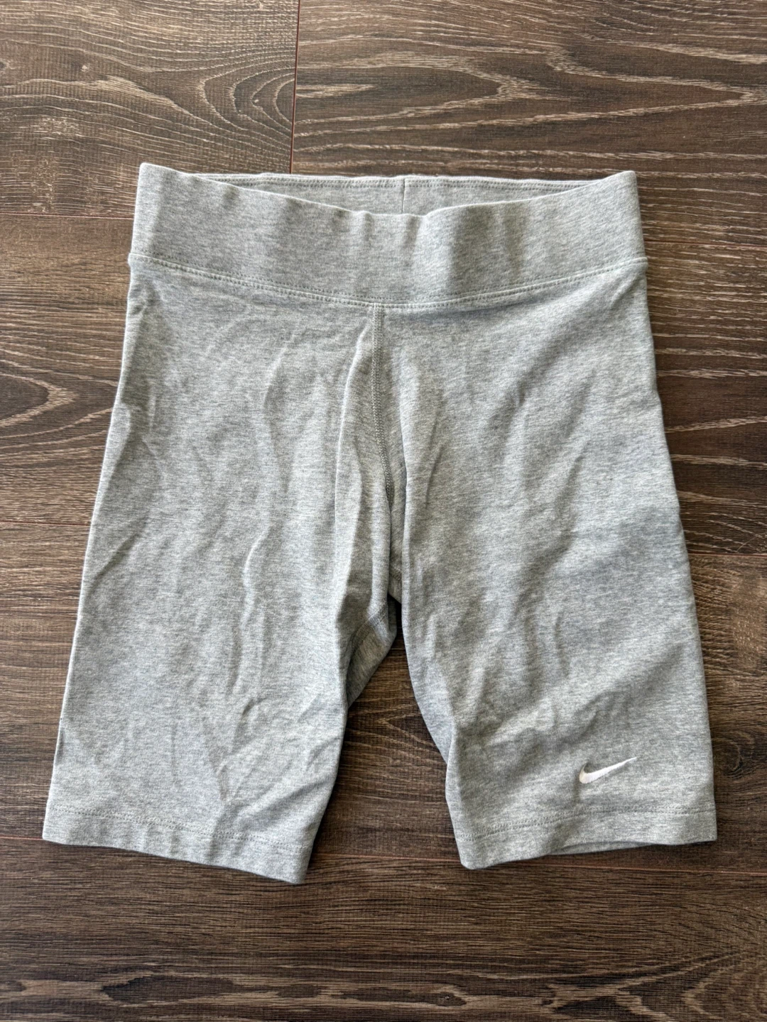 Nike Women's Grey Bike Shorts size small
