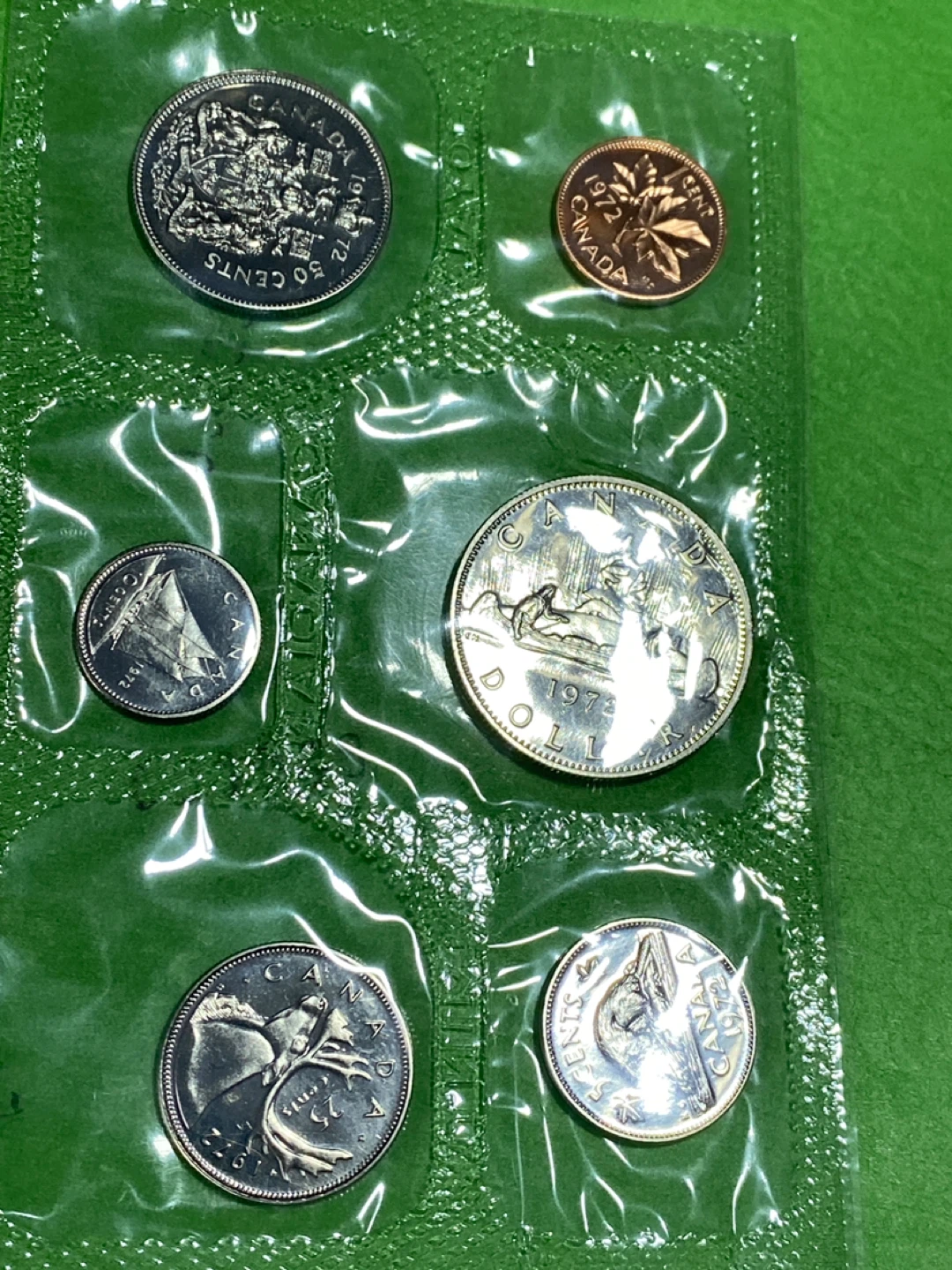 1972 Canadian Coin Collection - photo 2