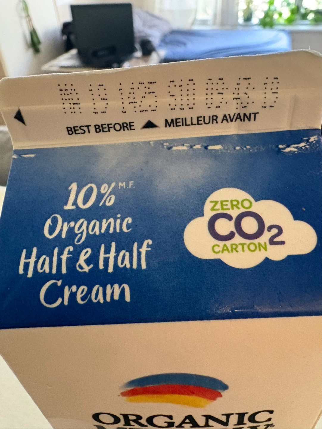 Organic Meadow 10% Organic Half & Half Cream 1L - photo 2