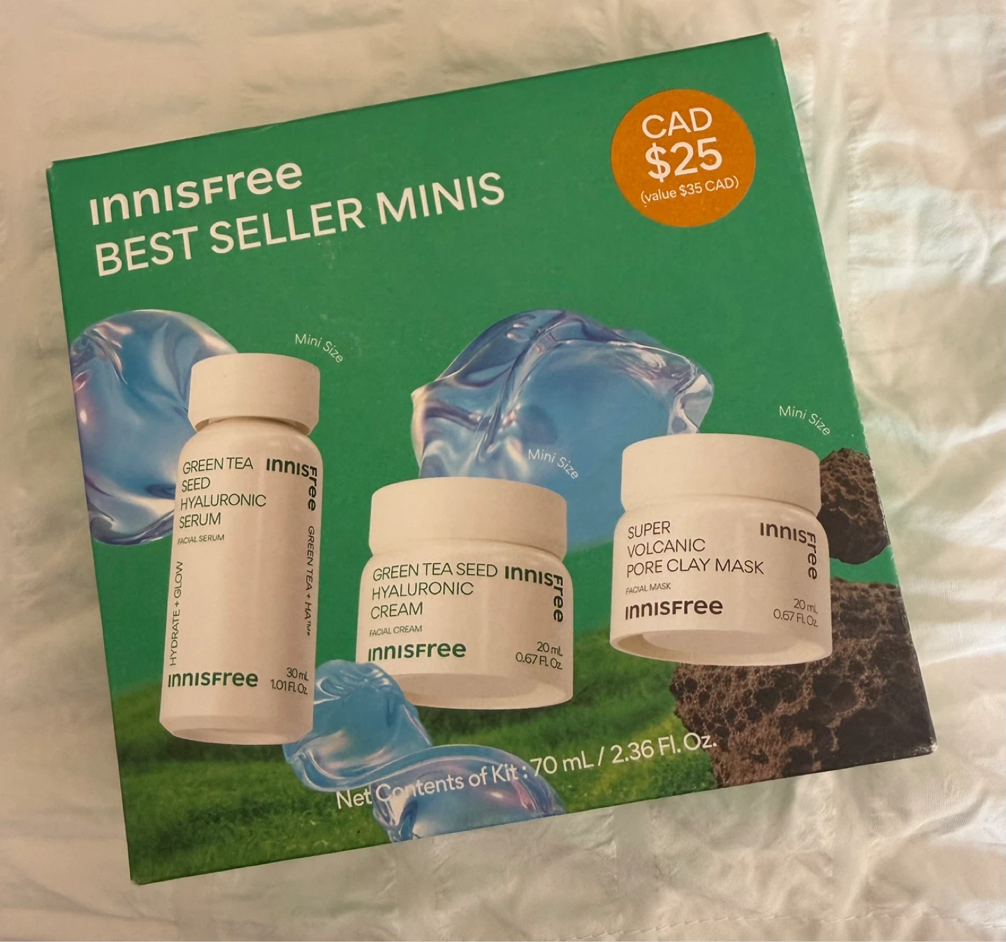 Innisfree Skincare Travel Set 💰Retail Value $35.00 🆕