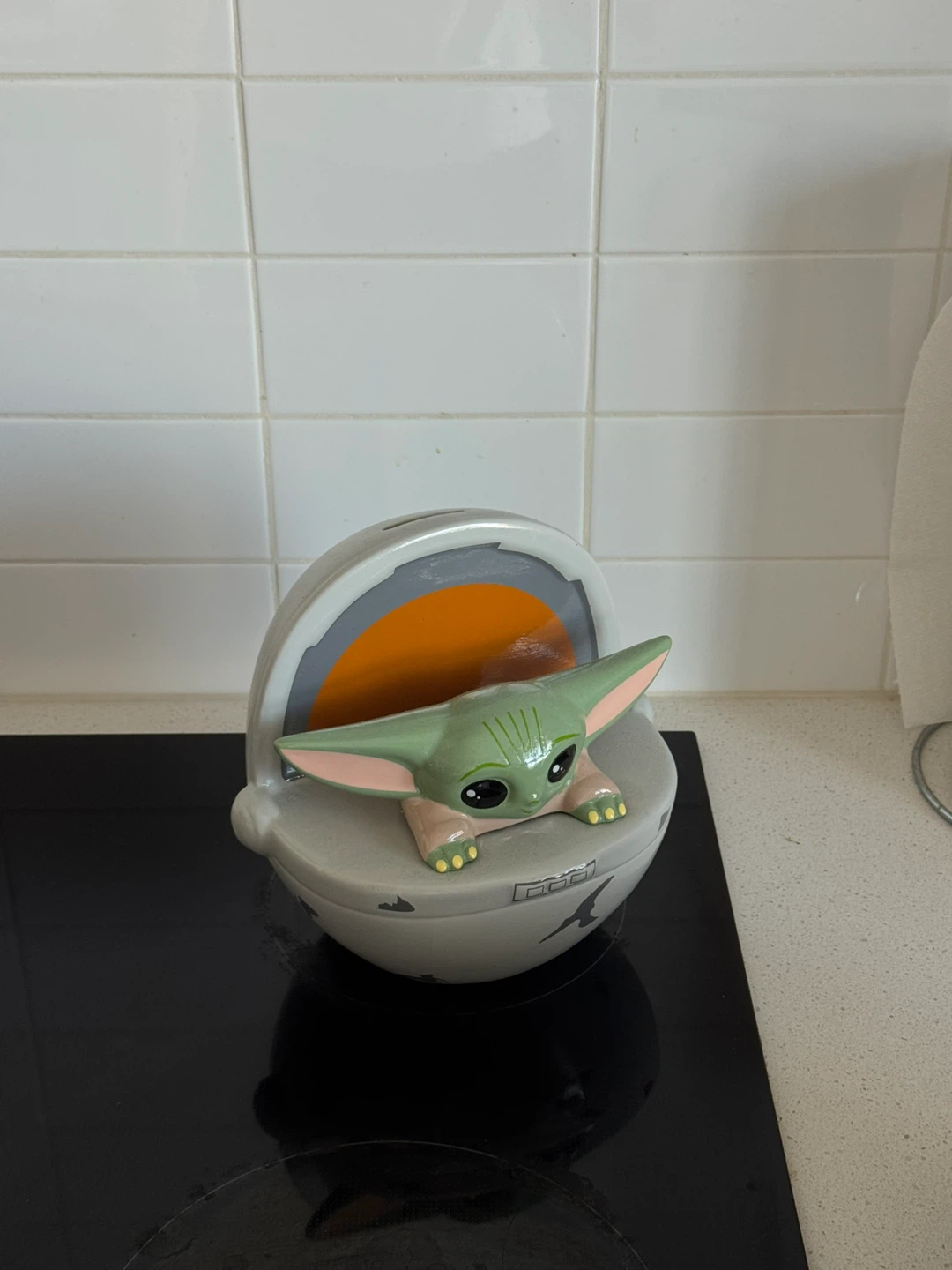 Baby Yoda Corn Jar