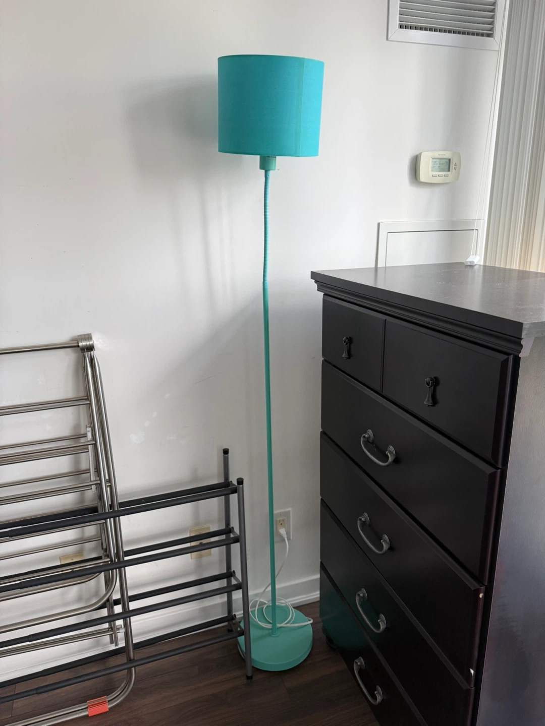 Turquoise Floor Lamp