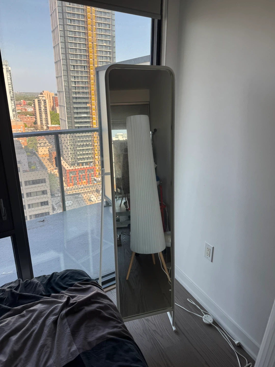 IKEA Full size body mirror - photo 2