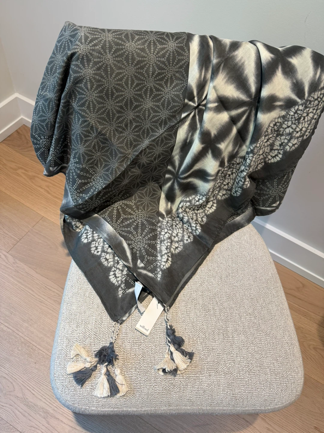 Wilfred Shibori Square Scarf