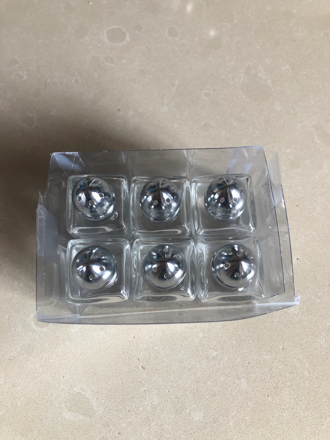 Vintage mini salt & pepper shakers