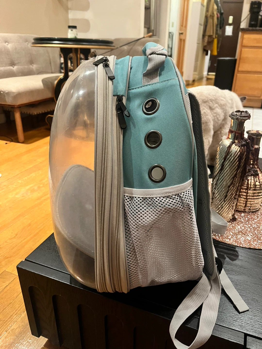 Never used Pet Carrier Backpack with Clear Bubble Dome - photo 4