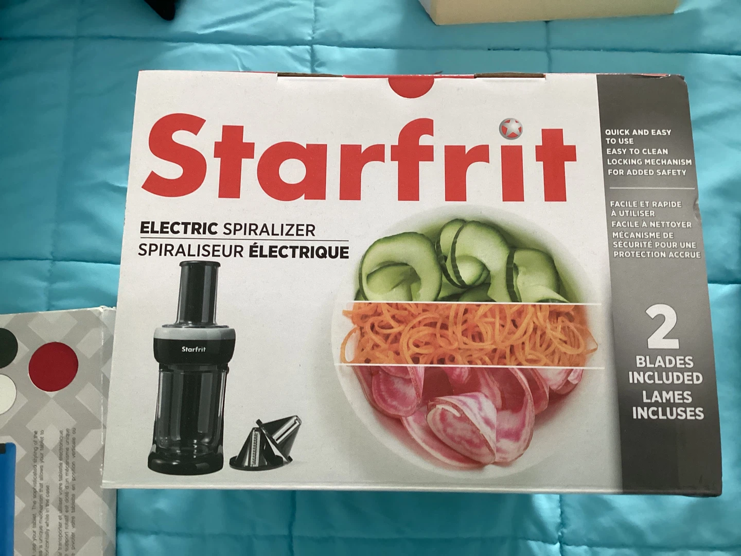 Starfrit Electric Spiralizer NEW in the box - photo 5