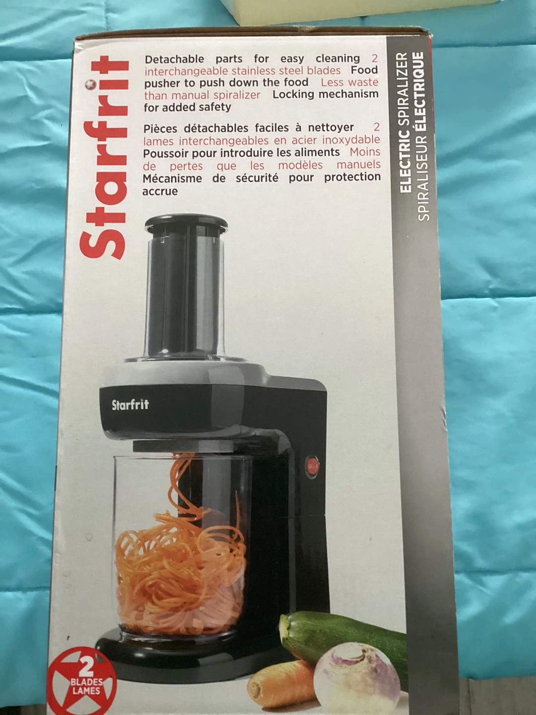 Starfrit Electric Spiralizer NEW in the box - photo 4