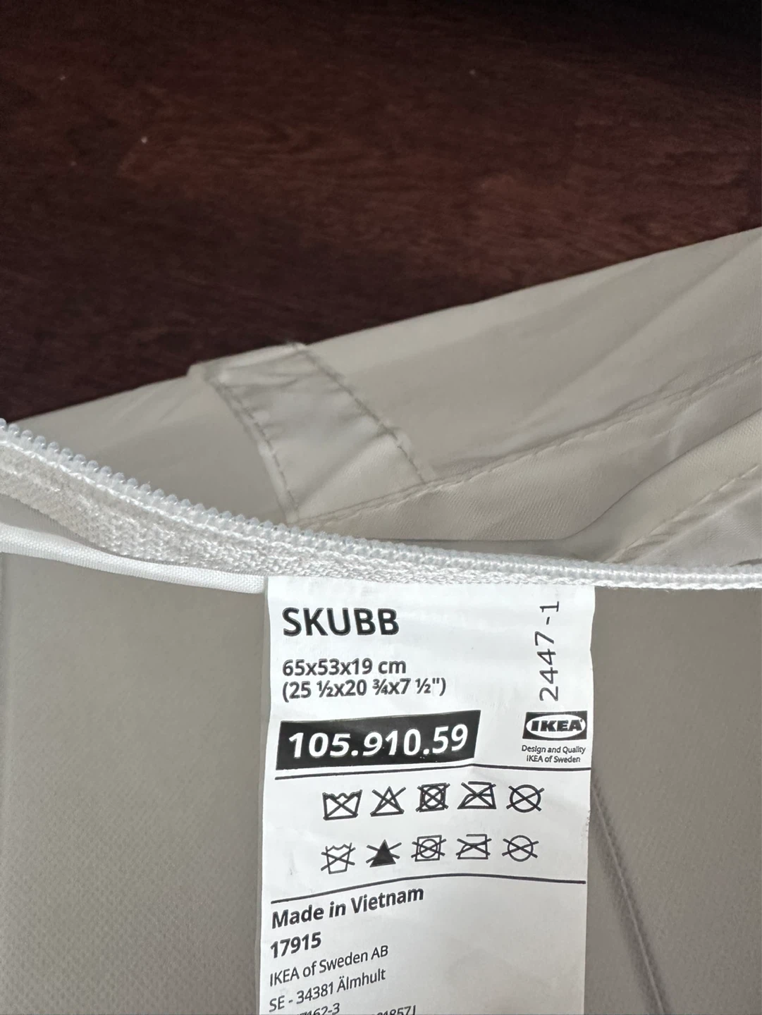 IKEA SKUBB Storage Boxes - White (Set of 2) - photo 3