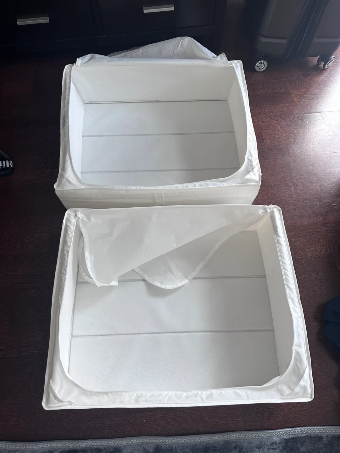 IKEA SKUBB Storage Boxes - White (Set of 2)