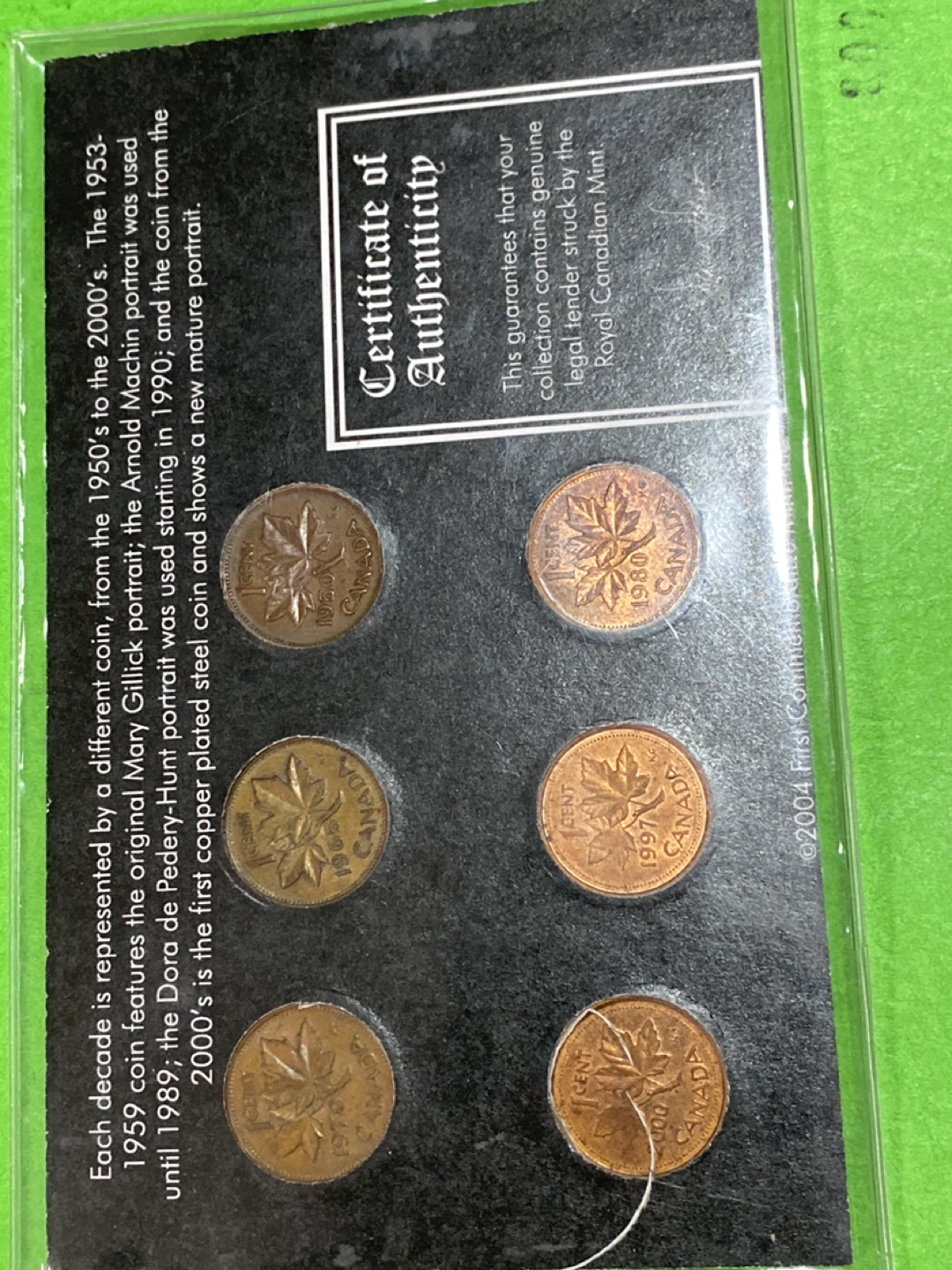 Canadian  cent - photo 2