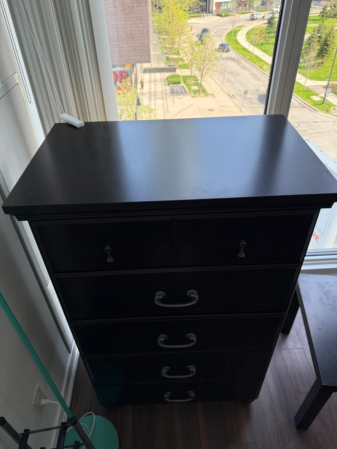 Dark Brown 6-Drawer Dresser - photo 4