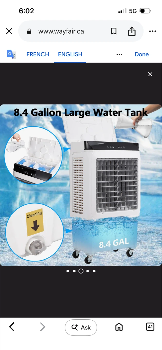 3-in-1 Multi-Purpose Air Cooler - photo 4