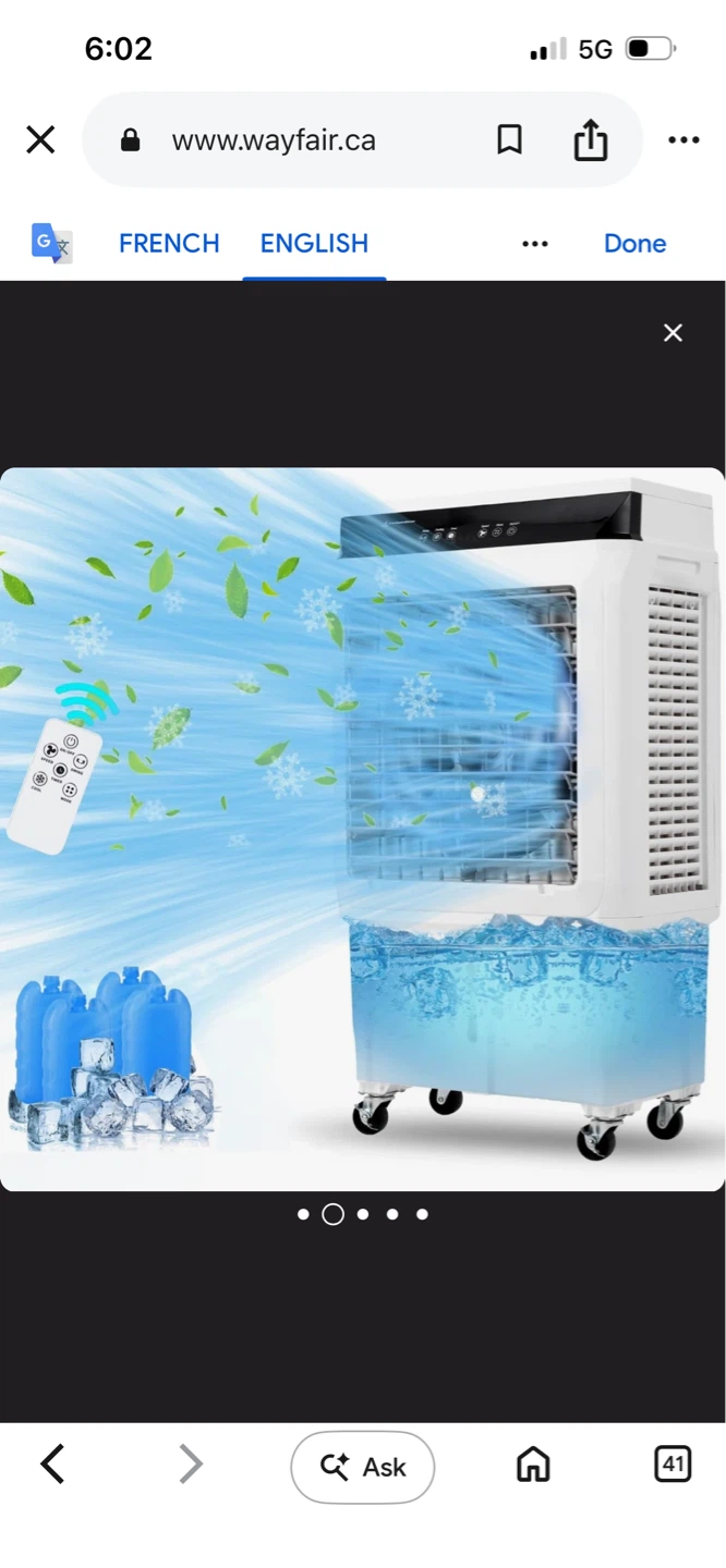 3-in-1 Multi-Purpose Air Cooler - photo 2