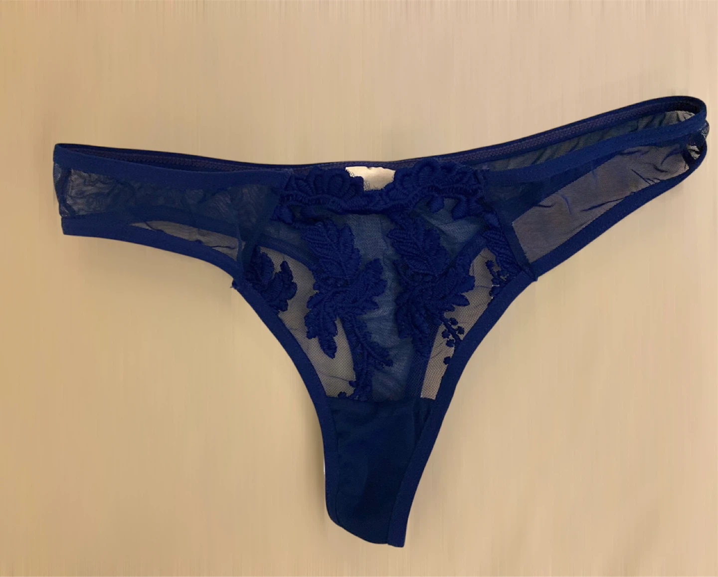 Blue Lace Bra and Panty Set - photo 3