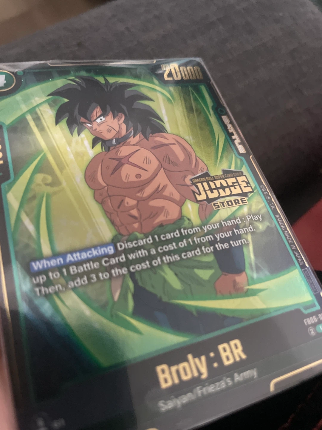 DBZ TGC - Broly: BR Judge Store - photo 4