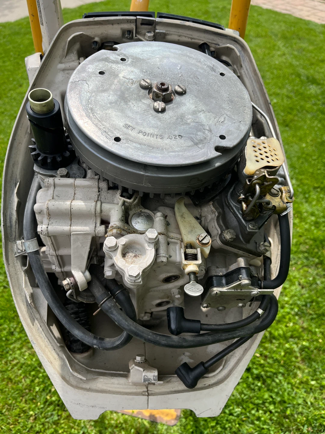 Vintage 1960’s Johnson 9 1/2 HP non running  Motor - photo 5