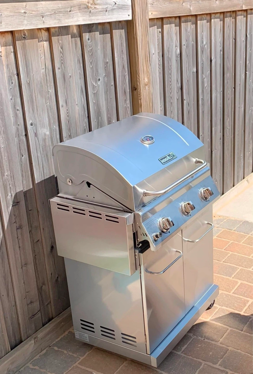 Nexgrill Stainless Steel Propane Grill 3 burner